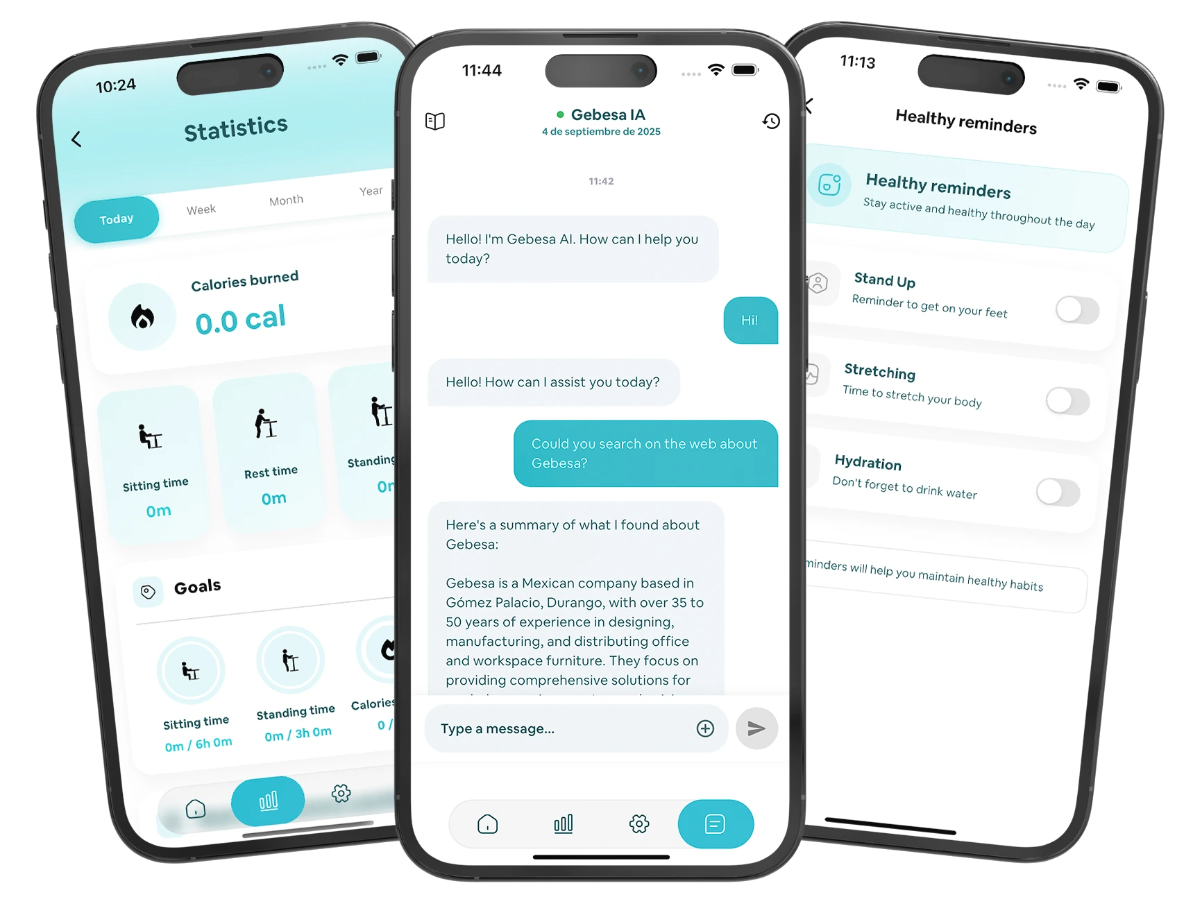 App Ascend - Application Screens